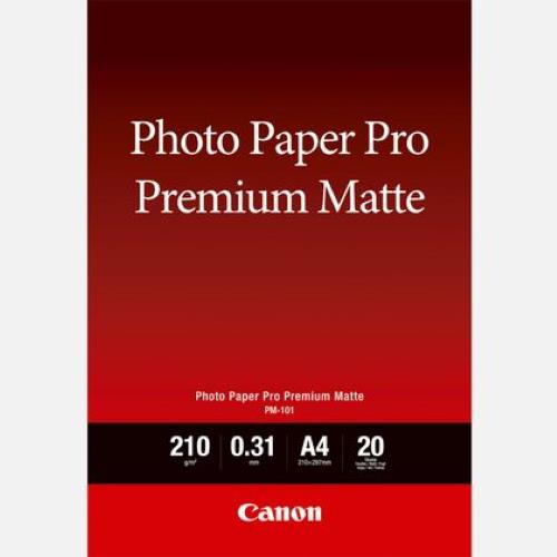 Canon PM-101 Pro Premium Matt Papier A4, 20 Blatt 210g